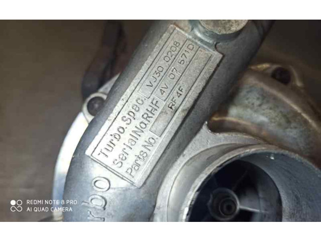 Turbodmychadlo Турбина VJ300208, RF4F Mazda Premacy RF