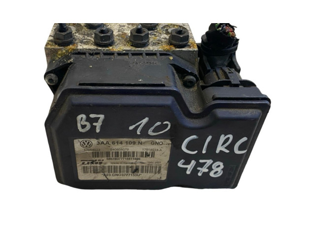 Jednotka ABS 3AA614109N, 54085807B Volkswagen PASSAT B7 2011