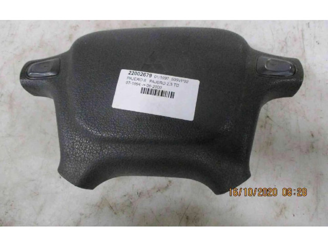 Подушка безопасности водителя MR721287, MR721287 Mitsubishi Pajero