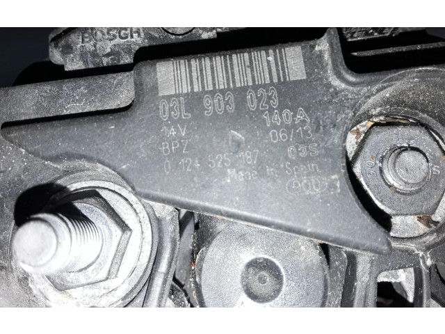 Генератор 03L903023 Audi Q3 8U