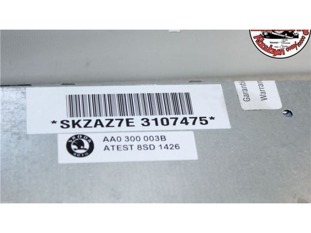 Радио/ проигрыватель CD/DVD / навигация Skoda Superb B5 (3U) 2001 - 2008 года