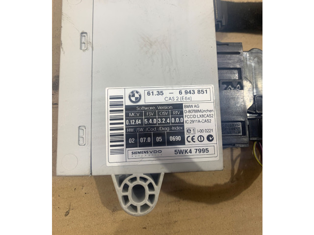 Блок управления 5wk47995, 6943851   BMW 5 E60 E61