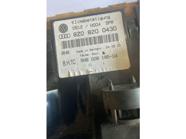 Блок управления климат-контролем 5HB008185-04, 5HB008185-04   Audi A2
