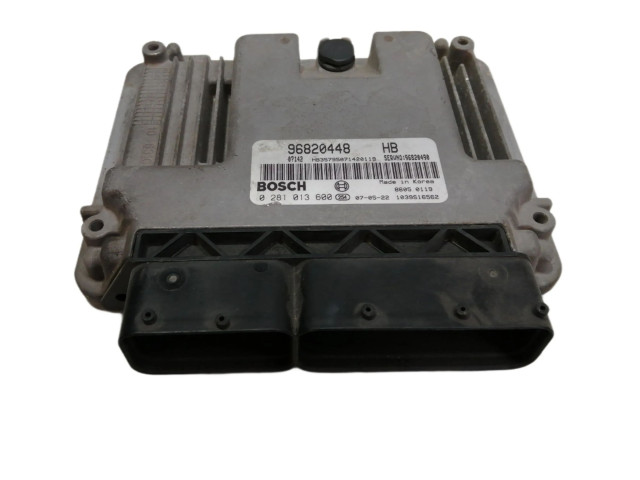 Блок управления двигателя 96820490, 0281013600   Chevrolet Nubira