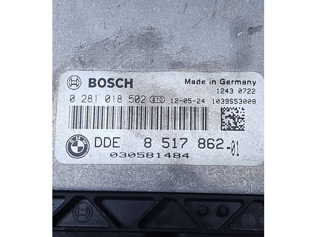 Řídící jednotka 0281018502, 8517862 BMW 5 F10 F11 2014