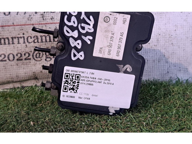 Блок АБС 6R0907379AT, 6R0907379AT Skoda Fabia Mk2 (5J) 2007 - 2014 года
