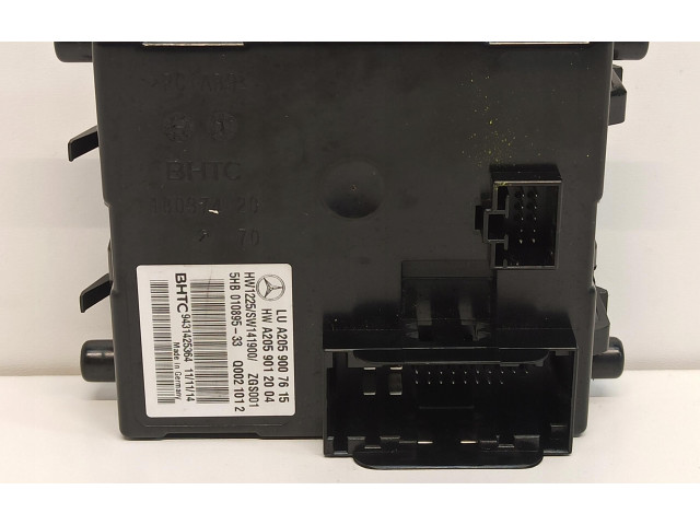 Pojistková skříňka Модуль блока управления кондиционером A2059007615 Mercedes-Benz C W205 2018