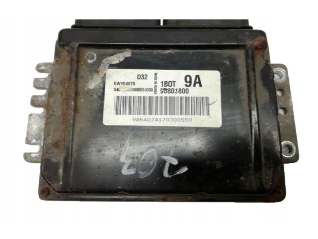 Блок управления двигателя 96801800 5WY5407A   Chevrolet Spark