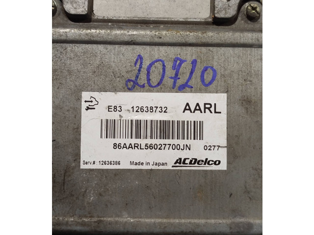 Блок управления двигателя 12638732 Opel Meriva B