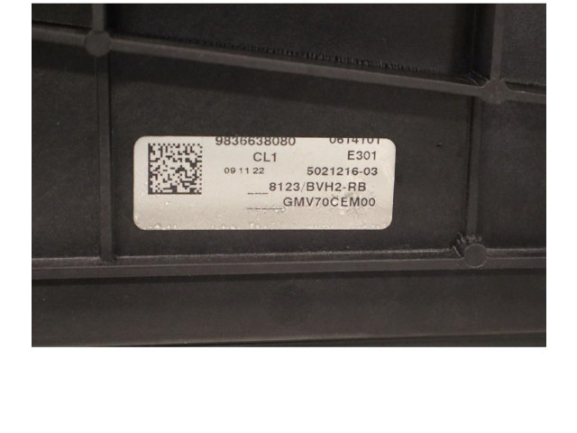 Вентилятор радиатора     9836638080    Peugeot Partner III 