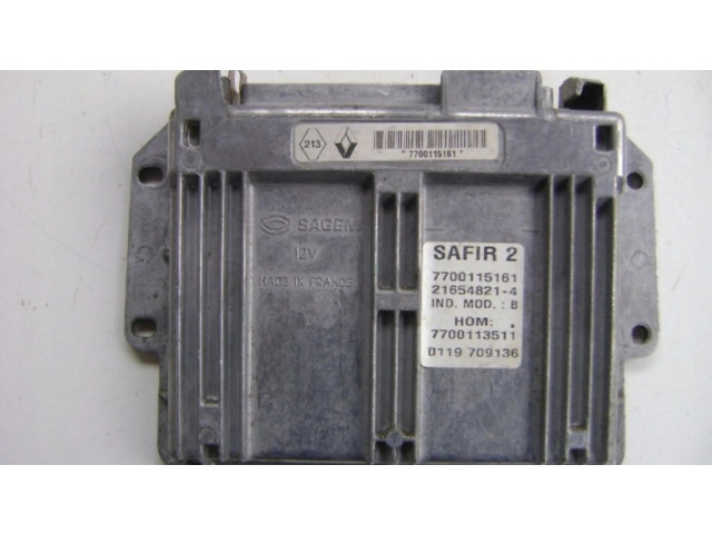 Řídící jednotka 7700115161, 7700113511   Renault Clio II 1998