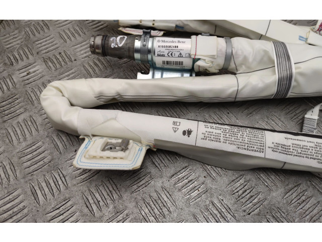 Боковая подушка безопасности A1668602400 Mercedes-Benz GLE (W166 - C292)