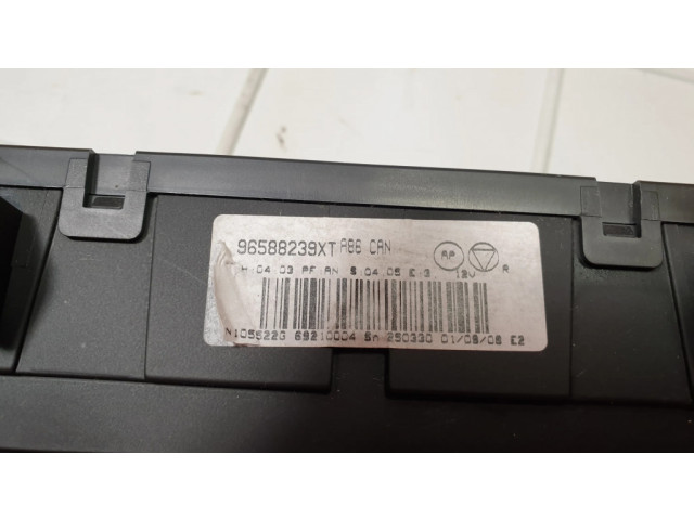 Блок управления климат-контролем 96588239XT Citroen C3