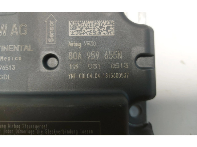 Блок подушек безопасности 80A959655N   Audi Q5 SQ5