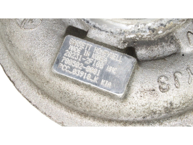 Turbodmychadlo Турбина 28231-2F100, 6NW009543 KIA Carnival 2.2 2.2 CRDi D4HB