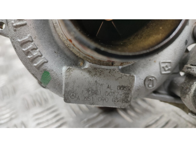 Turbodmychadlo Турбина A6510900586, A6511530394 Mercedes-Benz CLA C117 X117 W117 2.2