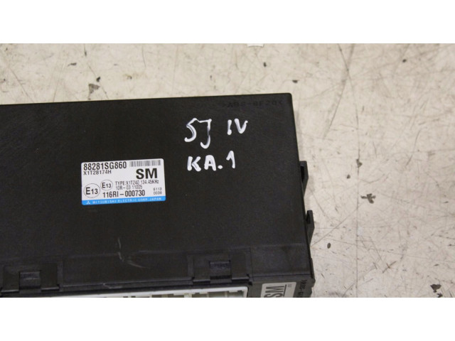 Блок комфорта 88281SG860 Subaru Forester SJ