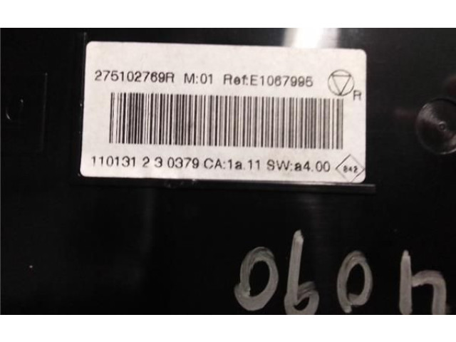 Блок управления климат-контролем 275102769R, 275102769R Renault Scenic III Grand scenic III