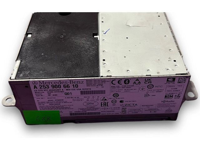 Блок комфорта NR688, A2539006610 Mercedes-Benz GLC X253 C253