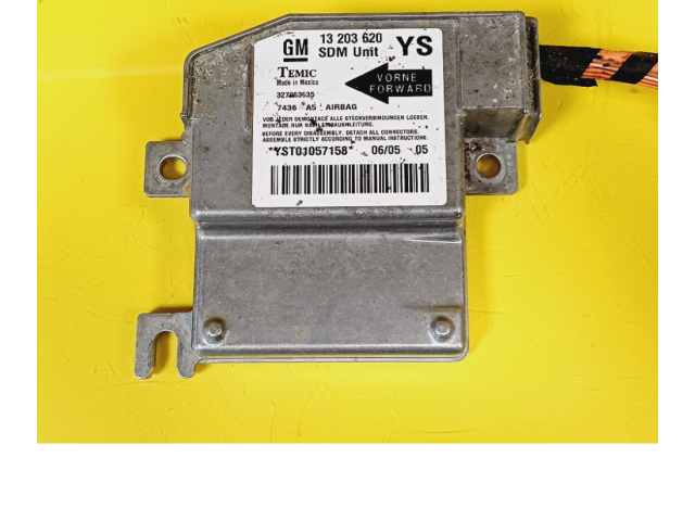 Блок подушек безопасности 13203620, 13203620YS Opel Meriva A