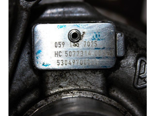  Турбина Volkswagen Phaeton  059145702S   для двигателя BMK      