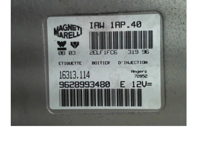 Блок управления двигателя 19294Q, 19294Q   Peugeot 306