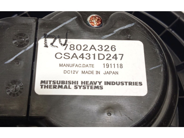 Вентилятор печки 7802A326 Mitsubishi ASX
