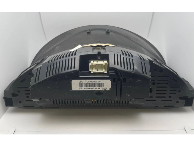 Přístrojová deska Mercedes-Benz CLK A209 C209 2008 A2095404248, 110080400014