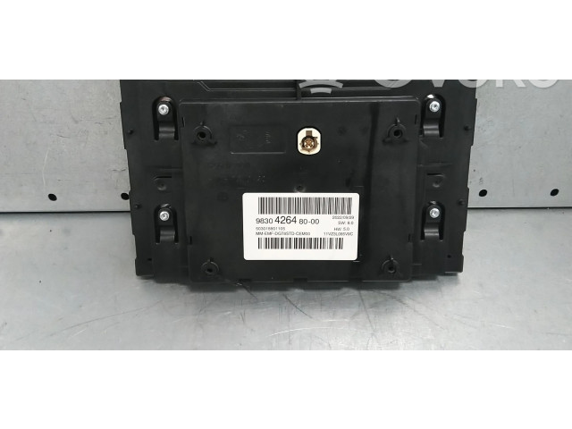 Дисплей 9830426480 Peugeot Partner III