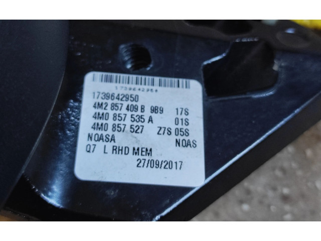 Zpětné zrcátko Audi Q7 4M 2016 4M0857527, 4M0857535A