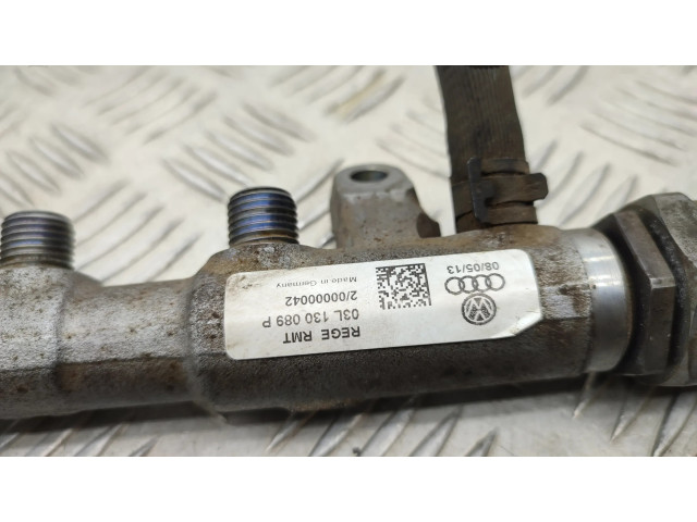Топливная рампа 03L130089P, 03L906054 Skoda Yeti (5L) 2.0 для двигателя CFH