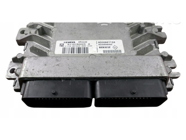 Блок управления двигателя 8200661124, S110140023A Dacia Logan I