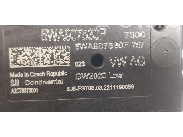 Блок управления 5WA907530R, 5WA907530P Volkswagen Caddy