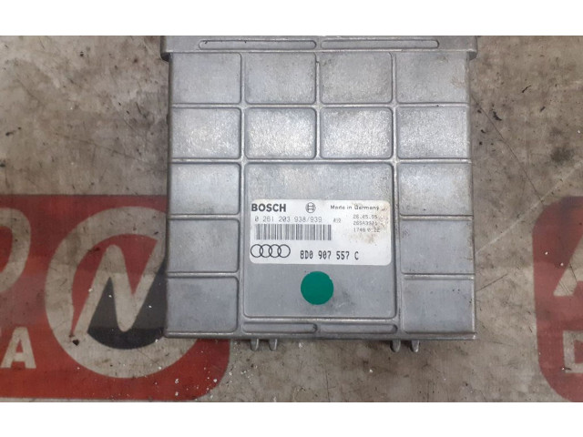 Блок управления двигателя 8D0907557C, 0261203938   Audi A8 S8 D2 4D