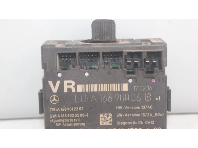 Řídící jednotka A1669000618 Mercedes-Benz GLA W156