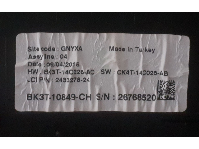 Панель приборов BK3T14C226AC, BK3T14C226AC   Ford Transit       