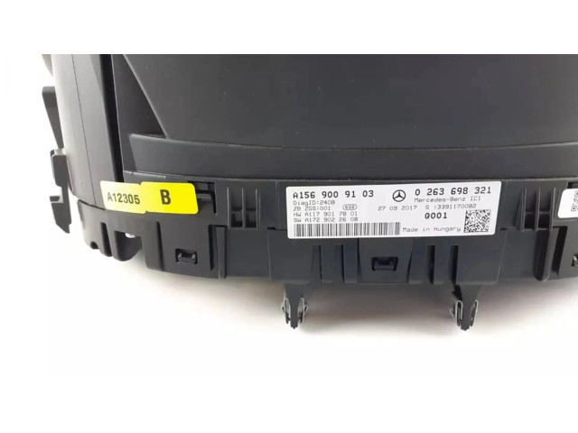 Панель приборов A1569009103, A1179017801   Mercedes-Benz GLA W156       