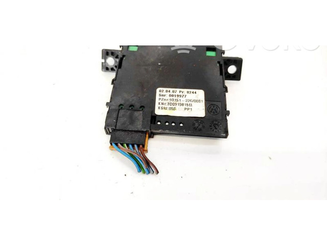 Блок управления климат-контролем 3D0919815M, 3D0919815M Volkswagen Phaeton