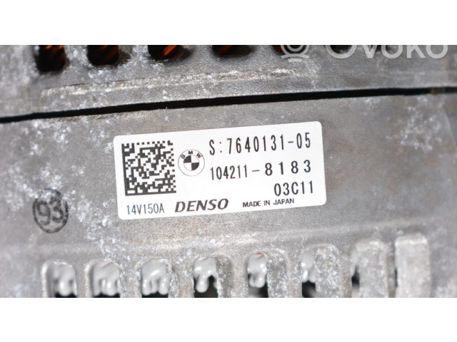 Генератор 7640131 BMW 4 F36 Gran coupe 2.0