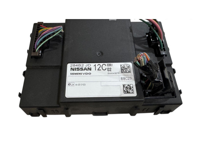 Блок комфорта 284B2JD12C, 5WK49375   Nissan X-Trail T31   