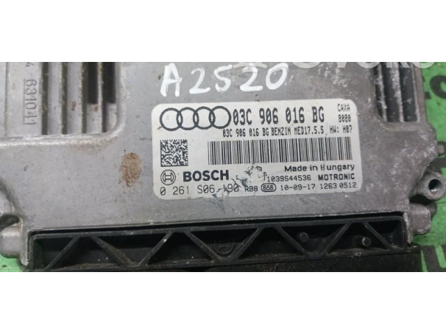 Блок управления двигателем Блок управления 03C906016DL   Audi A1