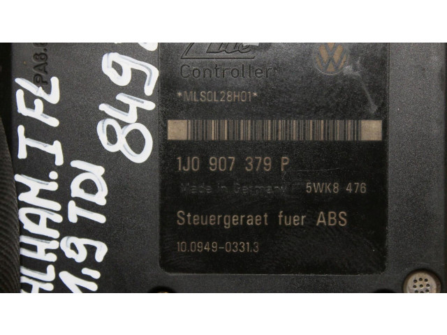 Блок АБС 1J0907379P Seat Alhambra (Mk1) 1996 - 2010 года