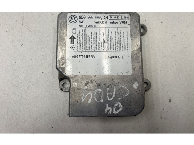 Блок подушек безопасности 5WK43351, 6Q0909605AE   Volkswagen Caddy