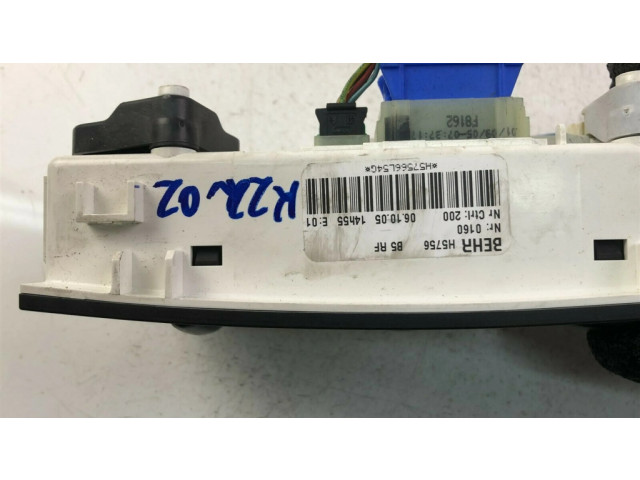 Блок управления климат-контролем H5756B5RF, K2202   Citroen C4 I