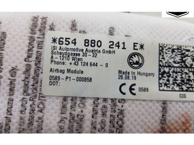 Подушка безопасности в сиденье 654880241E, 654880241E Skoda Octavia Mk1 (1U)