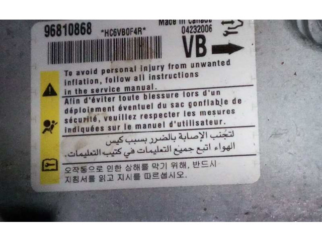 Блок подушек безопасности 96810868   Chevrolet Captiva