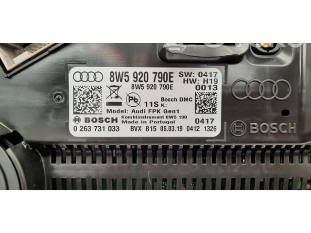 Панель приборов 8W5920790E Audi Q5 SQ5