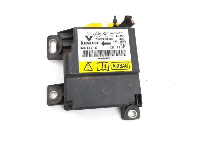 Блок подушек безопасности 8200817787, X90PS127   Dacia Logan I