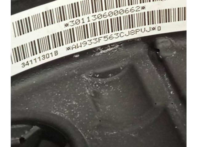 Руль Jaguar XJ X351 2009 - 2019 года AW933F563C, AW933F563C8PVJ