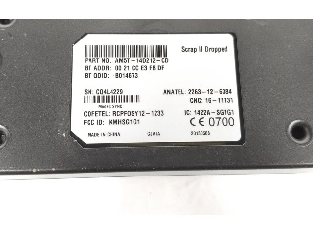 Блок управления AM5T14D212CD Ford B-MAX